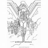 Wonder Coloring Woman Pages Movie Printable Super Girls Hero Colorear Para Justice League Dc Wonderwoman Logo Animated Dibujo Print Colouring sketch template