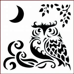 owl template stencil yahoo image search results owl silhouette