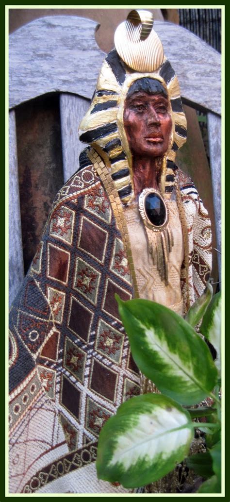 Healing Woman Nefertiti Egyptian Goddess Planter