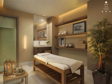under shelf lighting massageroom spa room decor spa