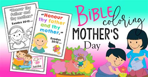 mothers day bible printables busy bags  service bible coloring