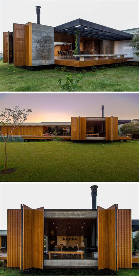 examples  single story modern houses    world