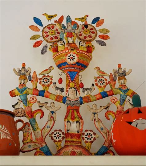 mexican folk art  ceramic artwork  part   folk flickr