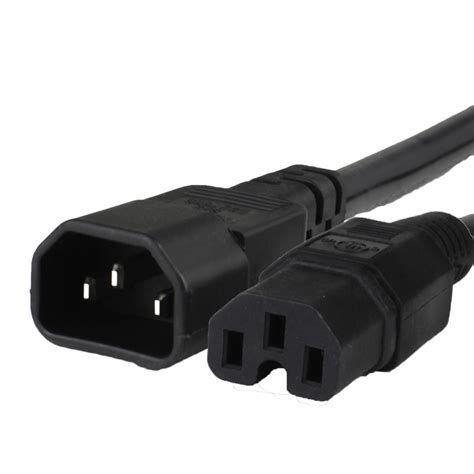buy ft     black power cord