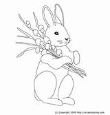 Bunny Easter Coloring Pages Lapin Coloriage Colorier Embroidery Paques Dessin Patterns Rabbit Broderie Broder Vintage Plus Colouring Pour Et Pâques sketch template
