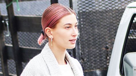 Hailey Bieber’s Pink Hair — Get The Look Hollywood Life
