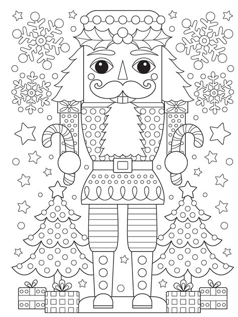 printable coloring pages nutcracker