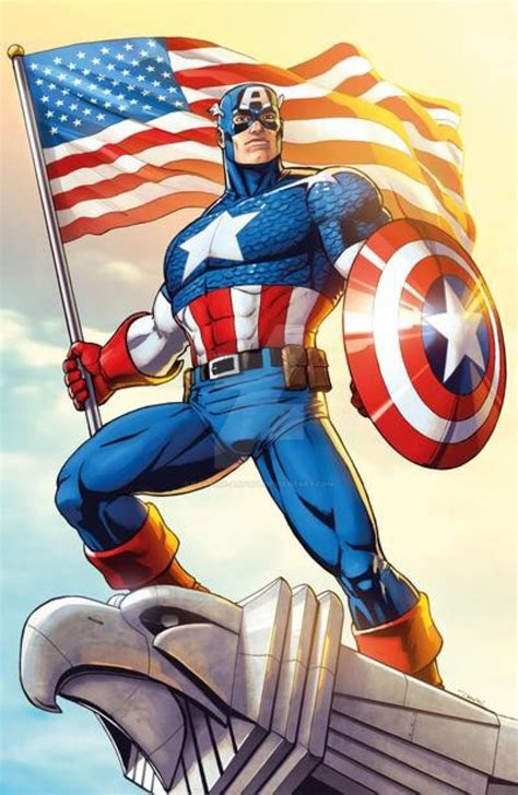 captain america    artguy  atdeviantart captain america comic art captain america