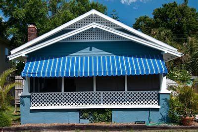 choose awning styles   home