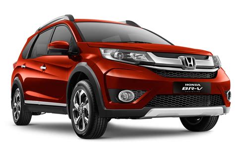 honda br  concept compact suv red front angle official images carblogindia