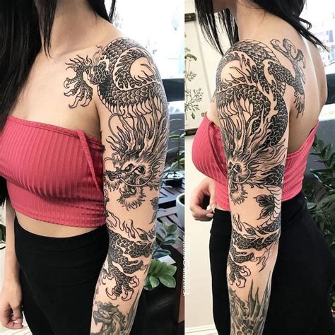 Dragon Tattoos Arm Women Tattoos Gallery