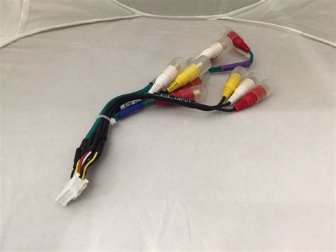alpine ine wr inewr  pre  rca video harness lead wiring loom jt audio