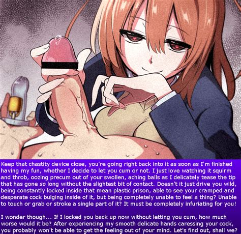 anime cartoon beg 1 femdom chastity tease denial anime hentai caption