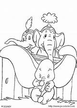 Dumbo Coloriages sketch template