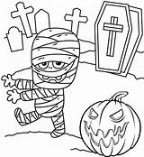 Mummy Momia Pumpkin Sonriente Mitraland sketch template