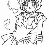 Sailor Moon Coloring Pages Mercury Manga Getcolorings Printable Color Getdrawings Hellokids Pluto sketch template
