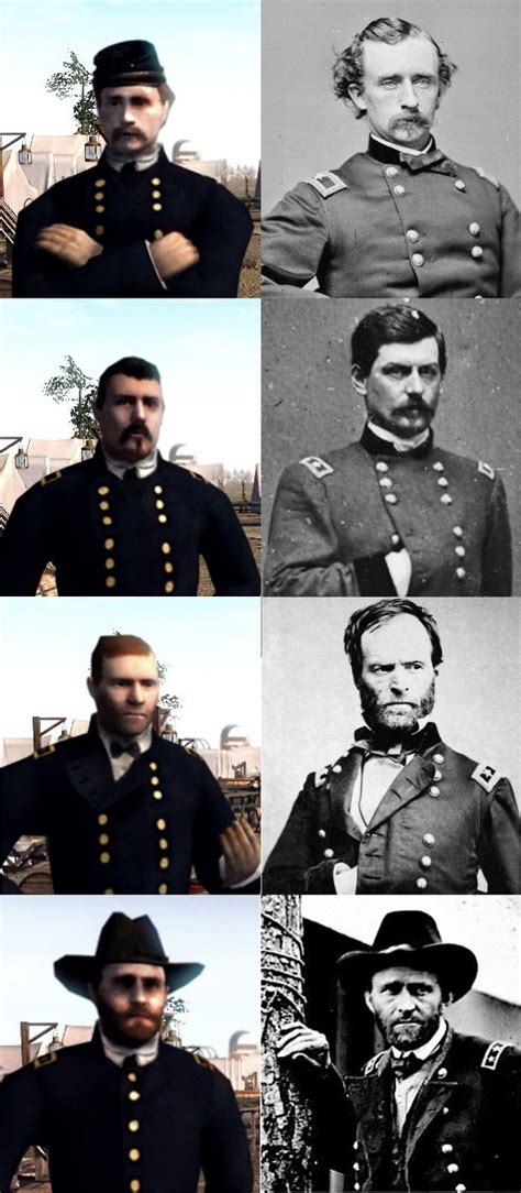 generals   union army image born   fire america mod