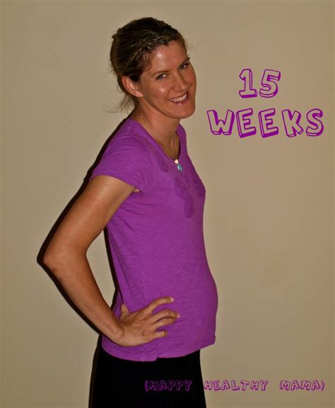 my pregnancy 15 weeks happy healthy mama