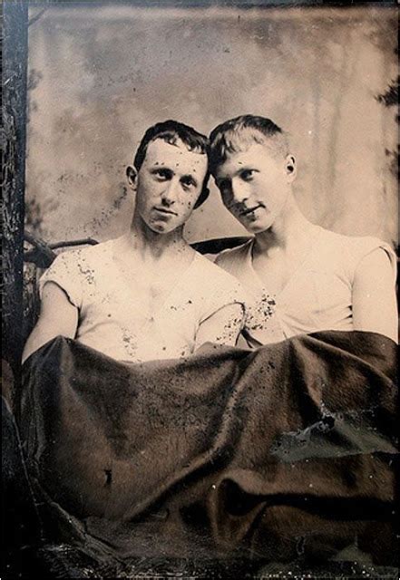 beautiful vintage photos of men being affectionate with