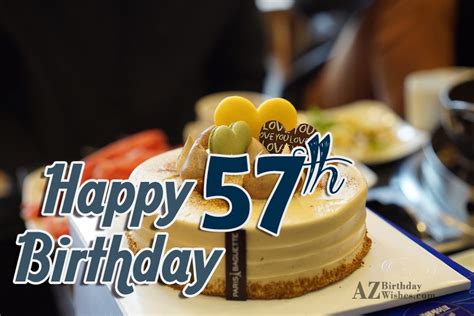 57th Birthday Wishes