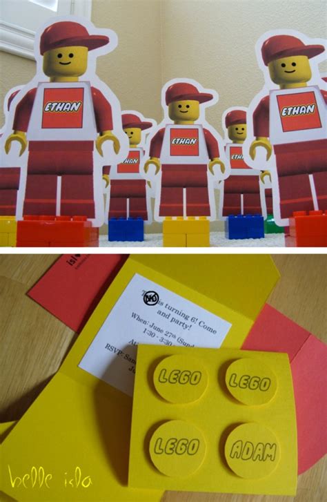 printable lego invitation cards invitation design blog