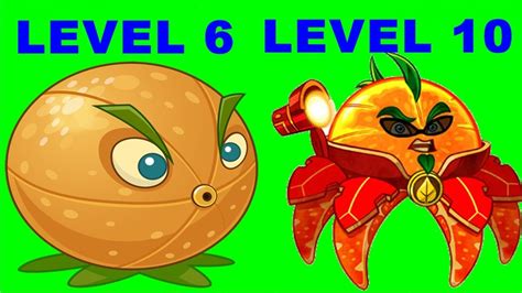 Citron Pvz2 Level 6 10 Max Level In Plants Vs Zombies 2