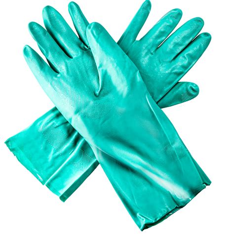 green nitrile unlined chemical safety gloves axiom marketing