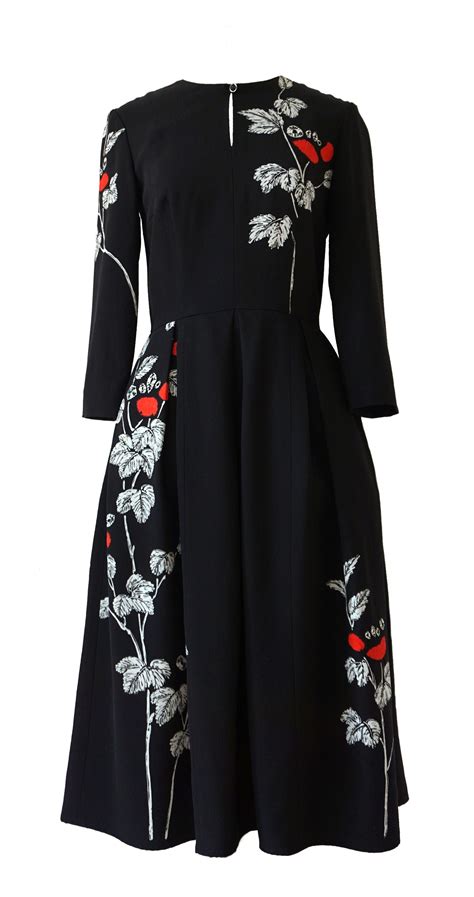eponine london black midi dress ropa moda de 1950 moda