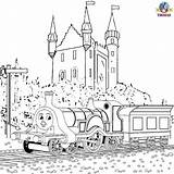 Percy Colouring Scottish sketch template