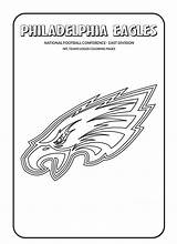 Eagles Vikings sketch template