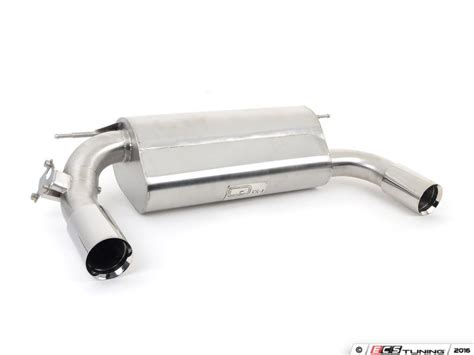 cg precision    variable sound exhaust rear muffler dual polished tips