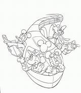 Monorail Mickey Epcot Olds Cruze Azcoloring Coloringhome sketch template