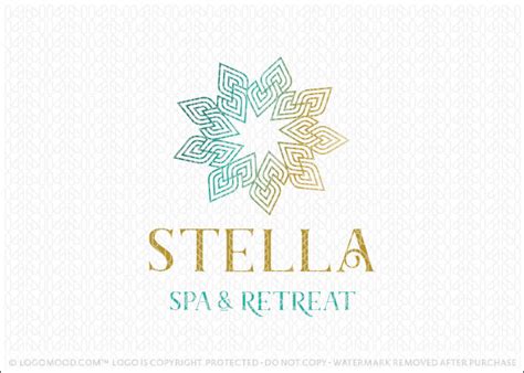 stella spa retreat buy premade readymade logos  sale