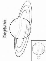 Neptune Solar System Colorear Coloringstar Mercury Venus Planets Maternelle Thèmes Kaynak sketch template