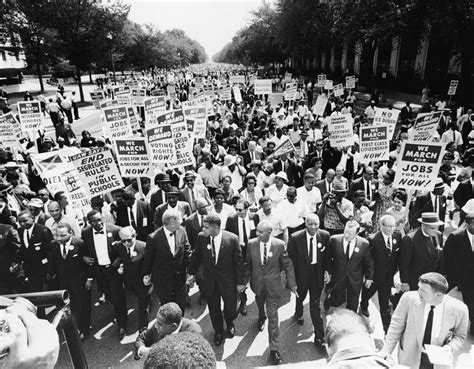 civil rights leaders   march  washington