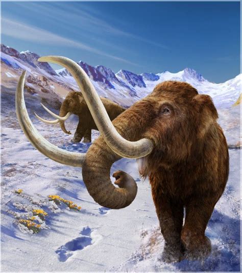 mammoths  matartdeviantartcom  atdeviantart prehistoric wildlife
