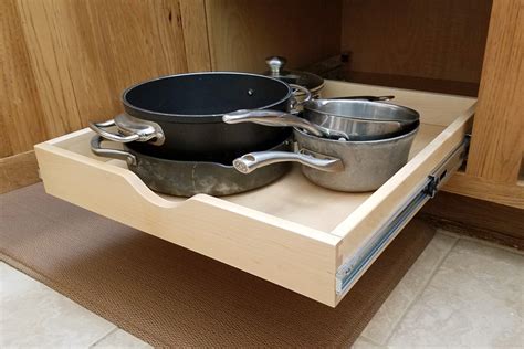 pull  tray    cabinet design