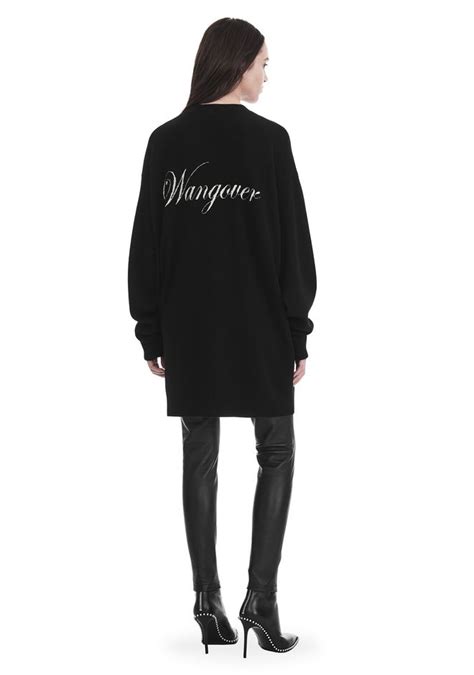 Alexander Wang ‎exclusivewangover Jacquard Oversized Cardigan ‎ ‎top