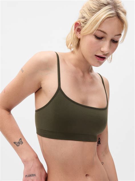 seamless scoop bralette gap