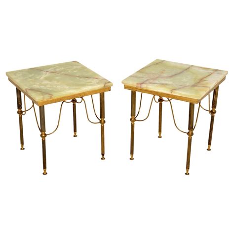 Pair Of Antique Side Tables At 1stdibs