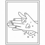 Hygiene Germs sketch template