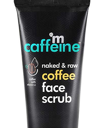 mcaffeine naked and raw coffee face scrub usage benefits reviews price