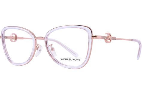 michael kors eyeglasses women s florence mk3042b 1108 rose gold 53 18