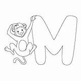 Monkey Coloring Pages Printable Cute Baby Kids Featuring Toddler Will sketch template
