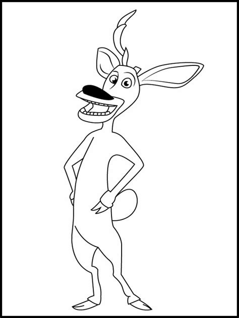 coloring pages open season