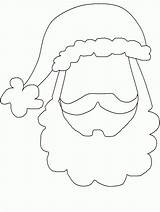 Beard Claus Coloring sketch template