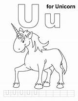 Unicorn Coloring Pages Alphabet Letter Printable Color Practice Kids Preschool Handwriting Craft Print Crafts Colouring Sheets Abc Printables Bestcoloringpages Letters sketch template