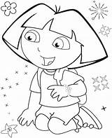 Dora Preschoolactivities sketch template