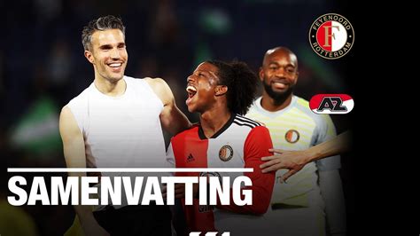 samenvatting feyenoord az   youtube