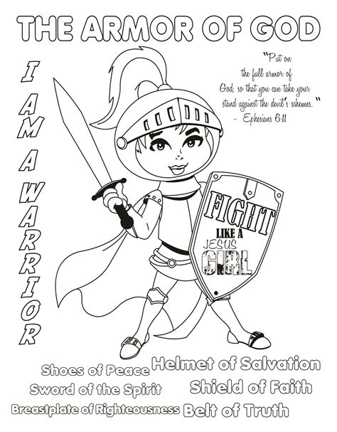 armor  god helmet coloring page coloring pages